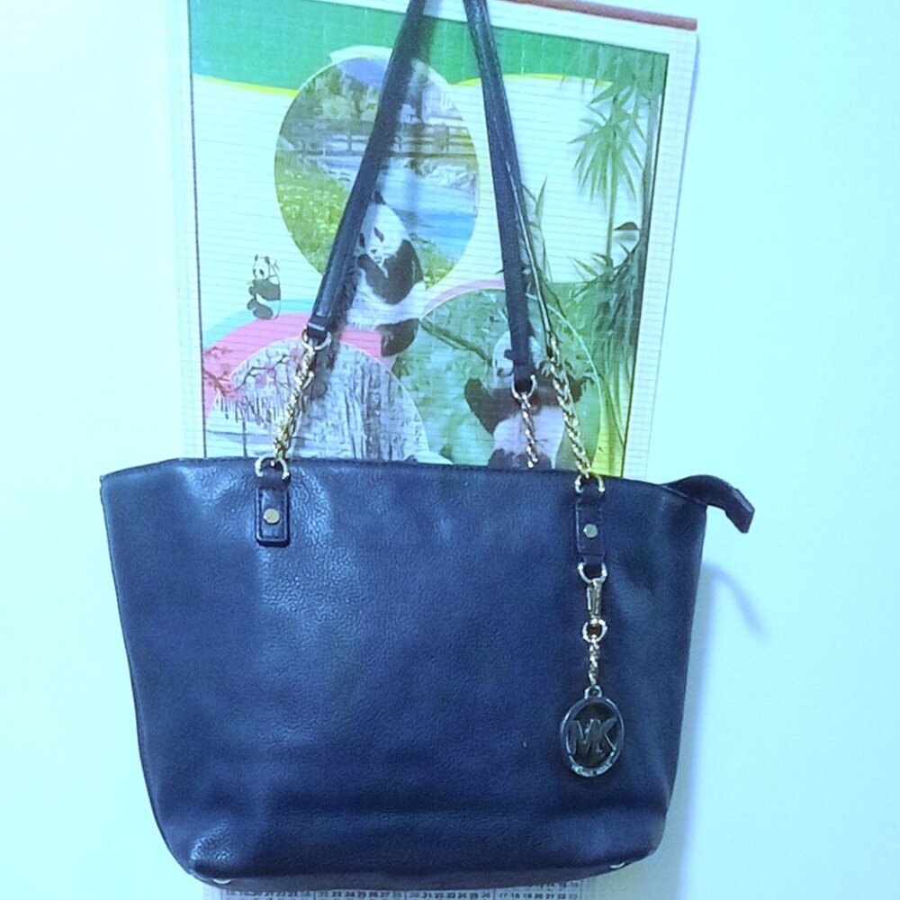 Michael Kors Navy Blue Shoulder Bag